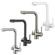 3-way stainless faucet
